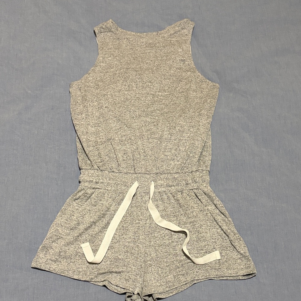 Aritzia Light Gray Romper